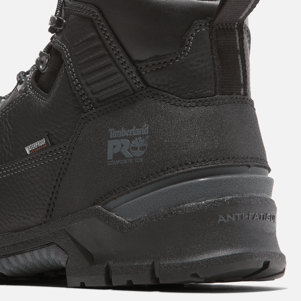 Mens Timberland PRO Endurance EV 6 Composite Toe Waterproof Work Boot TBL BlackGrey ALT7