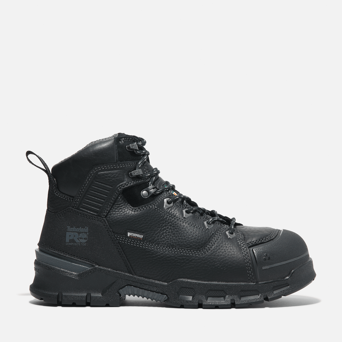 Mens Timberland PRO Endurance EV 6 Composite Toe Waterproof Work Boot TBL BlackGrey HERO