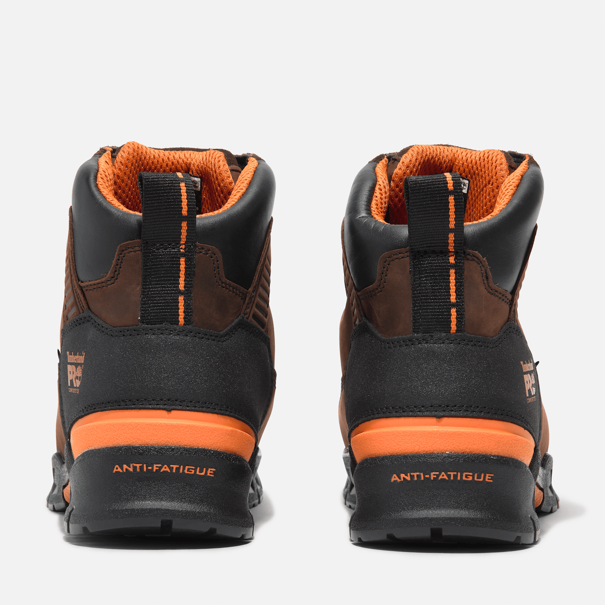 Mens Timberland PRO Endurance EV 6 Waterproof CompToe Work Boot TBL Walnut BrownOrange ALT5