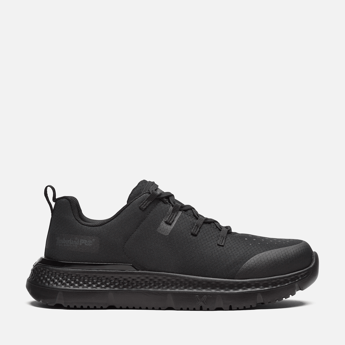 Mens Timberland PRO Intercept Athletic SteelToe Work Sneaker TBL Black HERO