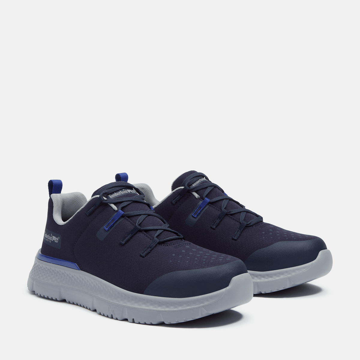Mens Timberland PRO Intercept Steel Toe Work Sneaker TBL Navy ALT4