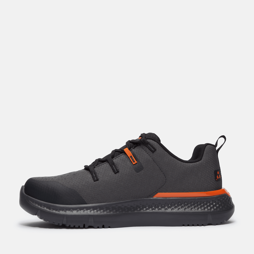 Mens Timberland PRO Intercept Steel Toe Work Sneaker TBL Dark Grey ALT6