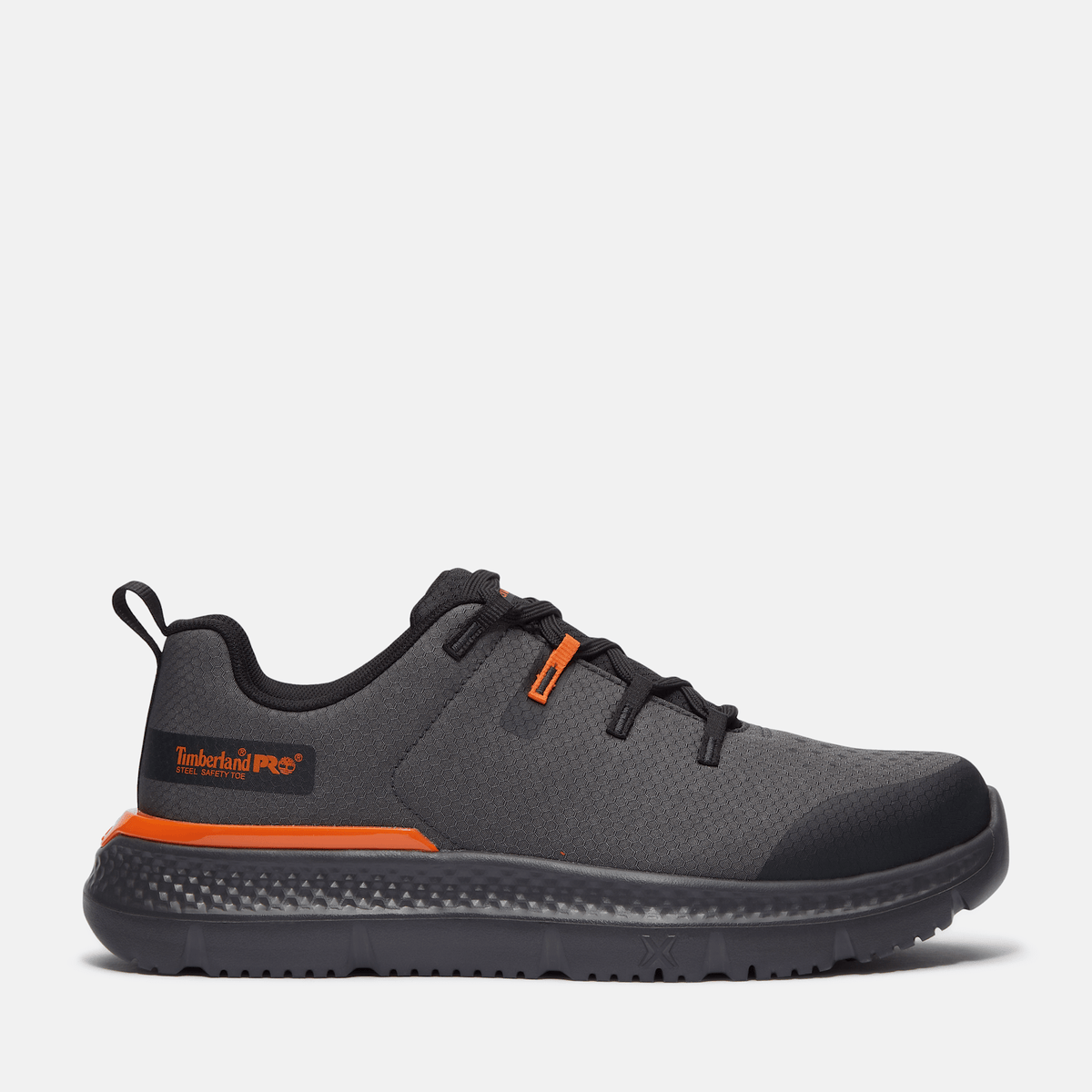 Mens Timberland PRO Intercept Steel Toe Work Sneaker TBL Dark Grey HERO