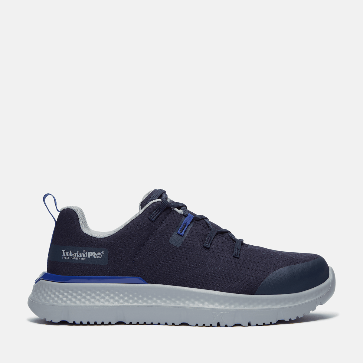Mens Timberland PRO Intercept Steel Toe Work Sneaker TBL Navy HERO