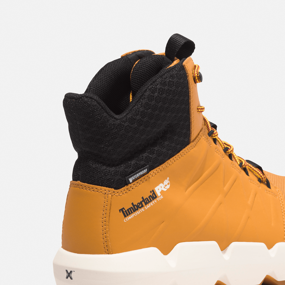 Mens Timberland PRO Morphix Outdoor 6 Waterproof CompToe Work Boot TBL Wheat ALT7