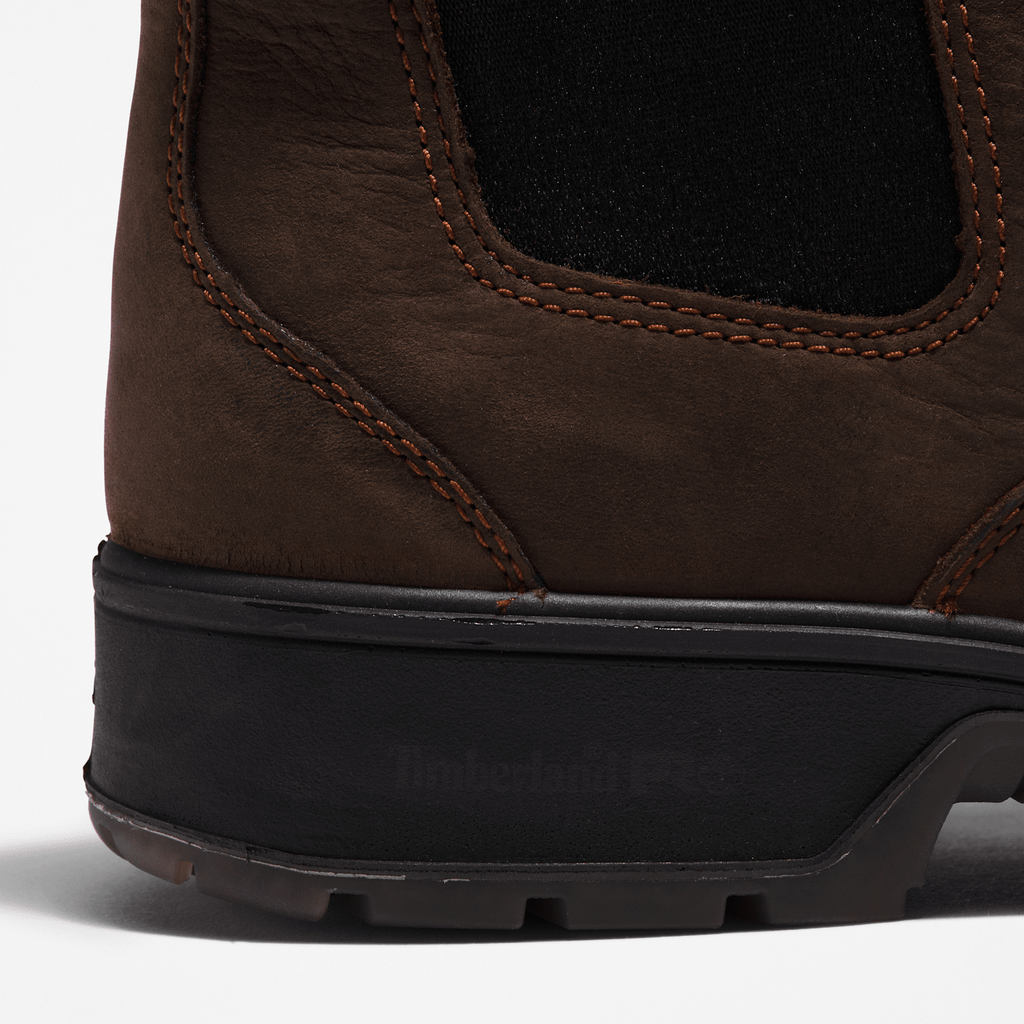 Mens Timberland PRO Nashoba SoftToe SlipOn Work Boot TBL Brown ALT8