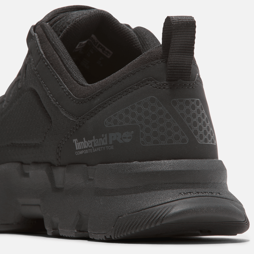 Mens Timberland PRO Powertrain EV Composite Toe Work Sneaker TBL Black ALT7