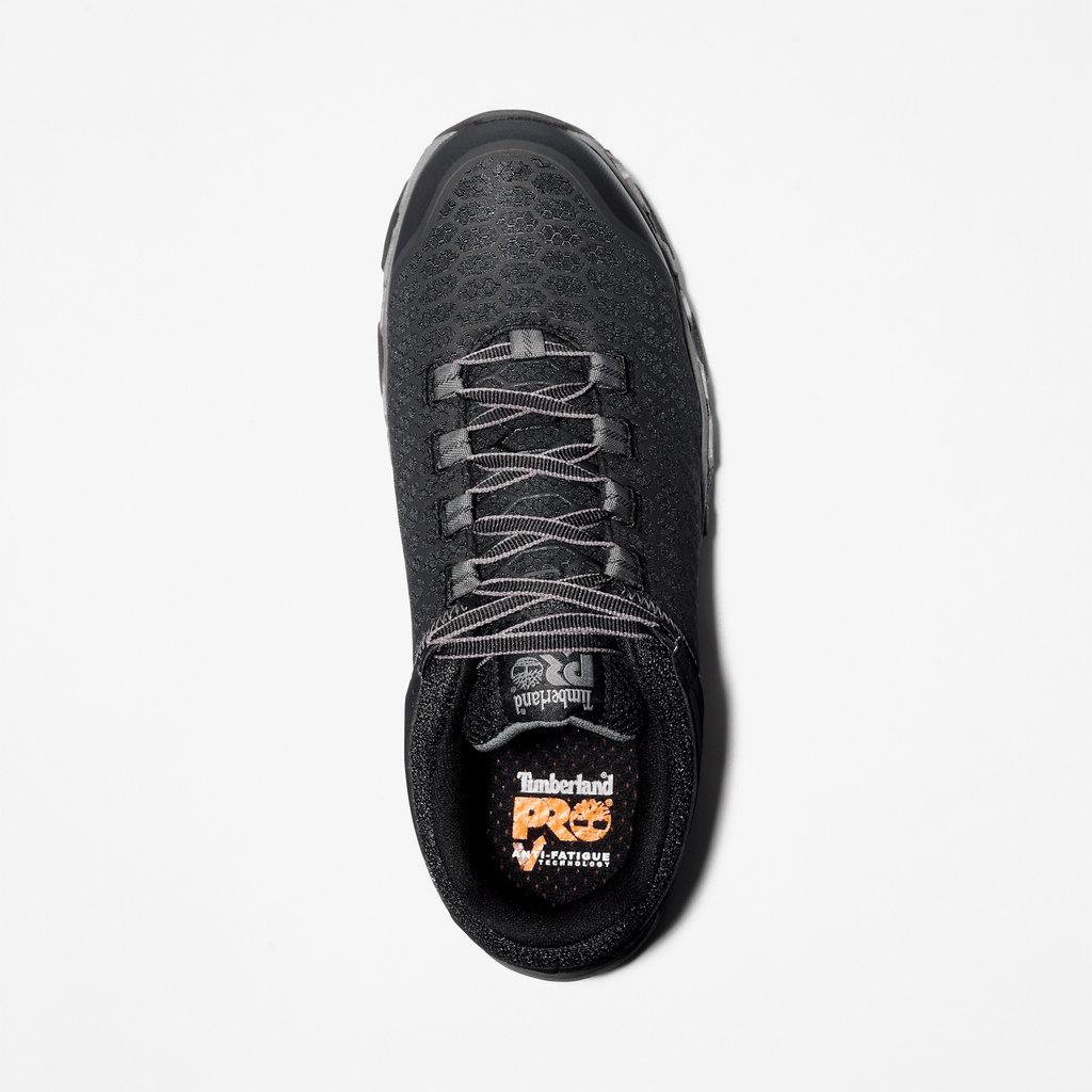 Mens Timberland PRO Powertrain Sport Alloy Toe Work Sneaker TBL Black ALT2