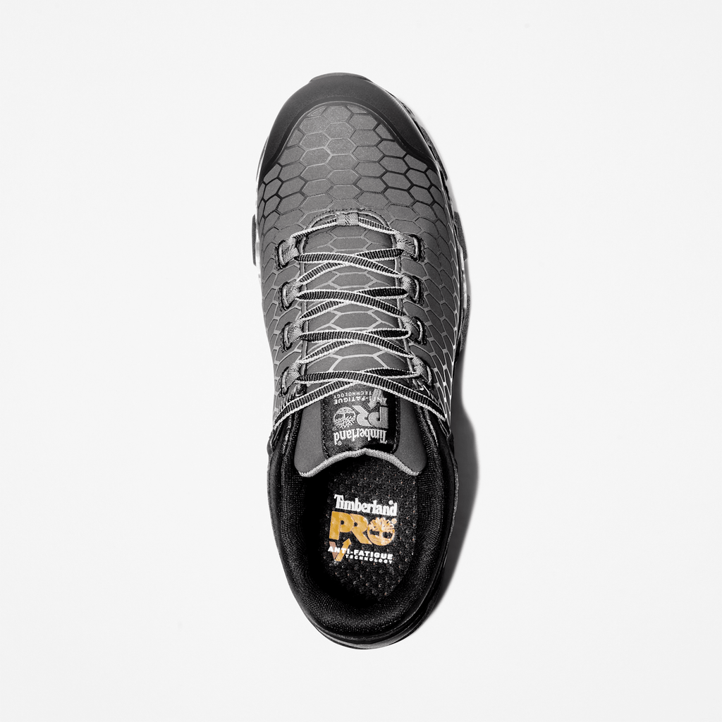 Mens Timberland PRO Powertrain Sport Alloy Toe Work Sneaker TBL Black ALT2