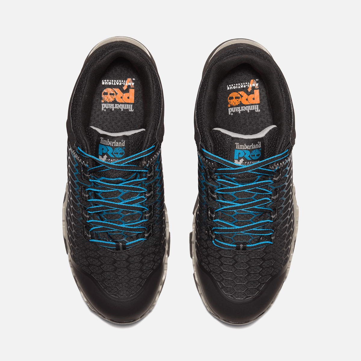 Mens Timberland PRO Powertrain Sport Alloy Toe Work Sneaker TBL BlackBlue ALT2