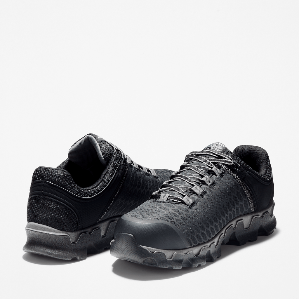 Mens Timberland PRO Powertrain Sport Alloy Toe Work Sneaker TBL Black ALT5