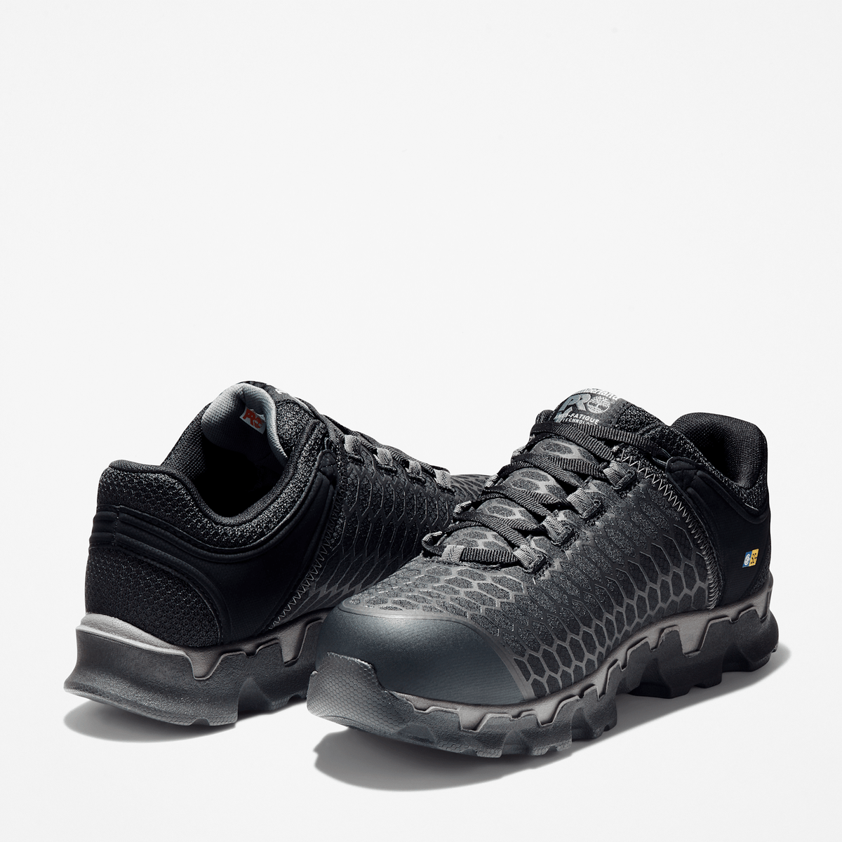 Mens Timberland PRO Powertrain Sport Alloy Toe Work Sneaker TBL Black ALT5