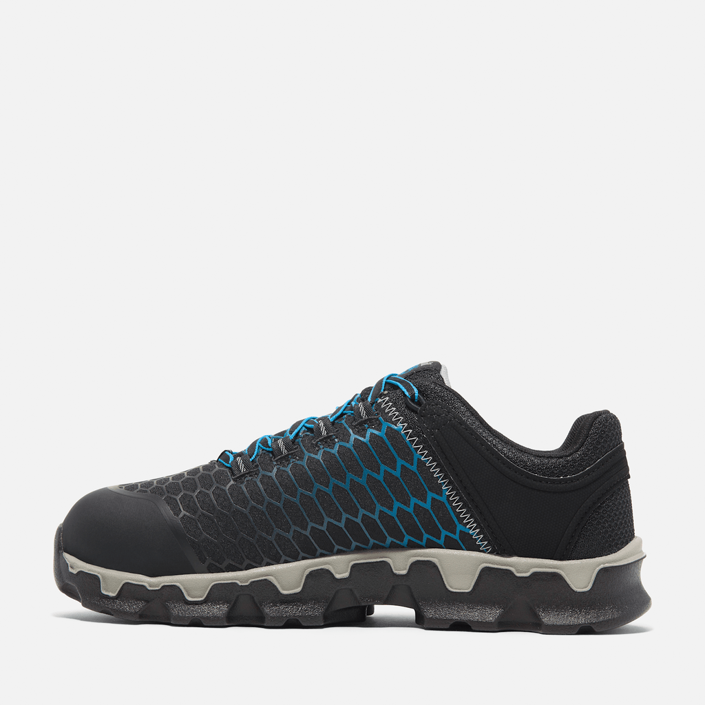 Mens Timberland PRO Powertrain Sport Alloy Toe Work Sneaker TBL BlackBlue ALT6