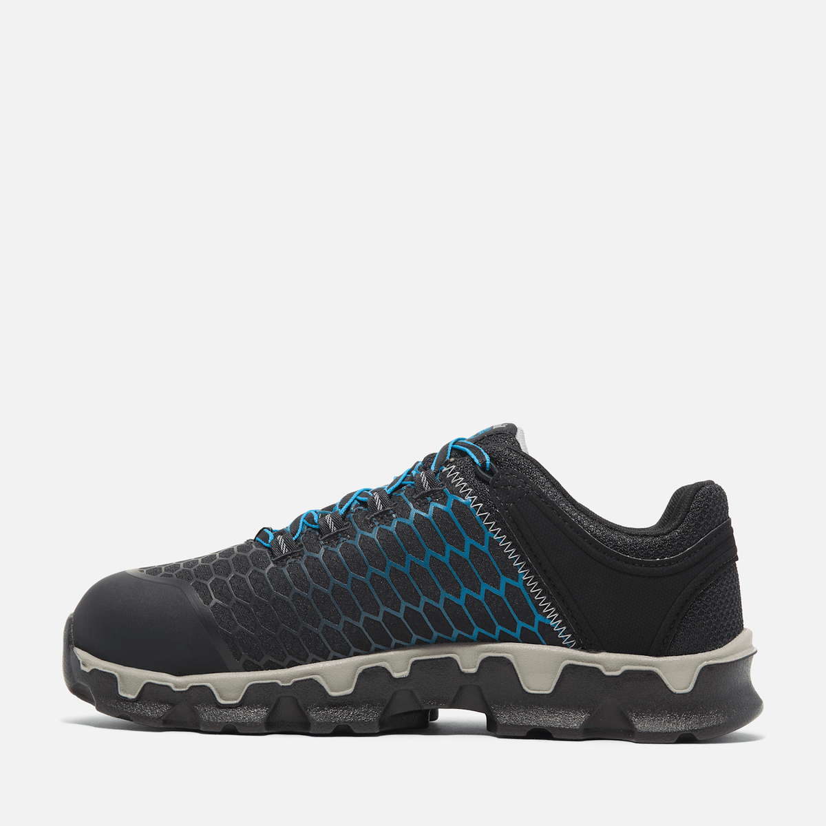 Mens Timberland PRO Powertrain Sport Alloy Toe Work Sneaker TBL BlackBlue ALT6