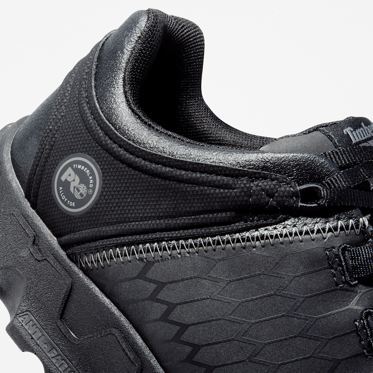 Mens Timberland PRO Powertrain Sport Alloy Toe Work Sneaker TBL BlackGrey ALT6