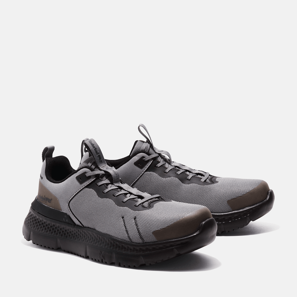 Mens Timberland PRO Setra CompToe Athletic Work Sneakers TBL GreyBlackOrange ALT4