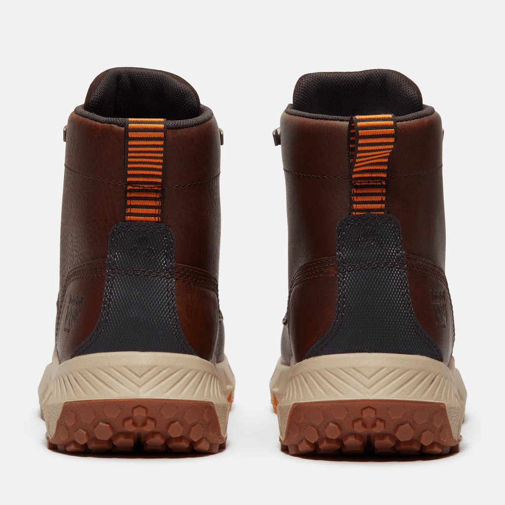 Mens Timberland PRO Tempe Moc Toe 6 Waterproof Alloy Toe Boot TBL Rust ALT5