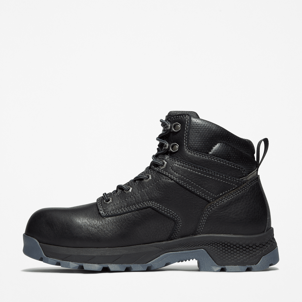 Mens Timberland PRO TiTAN EV 6 Waterproof CompToe Work Boot TBL Black ALT6