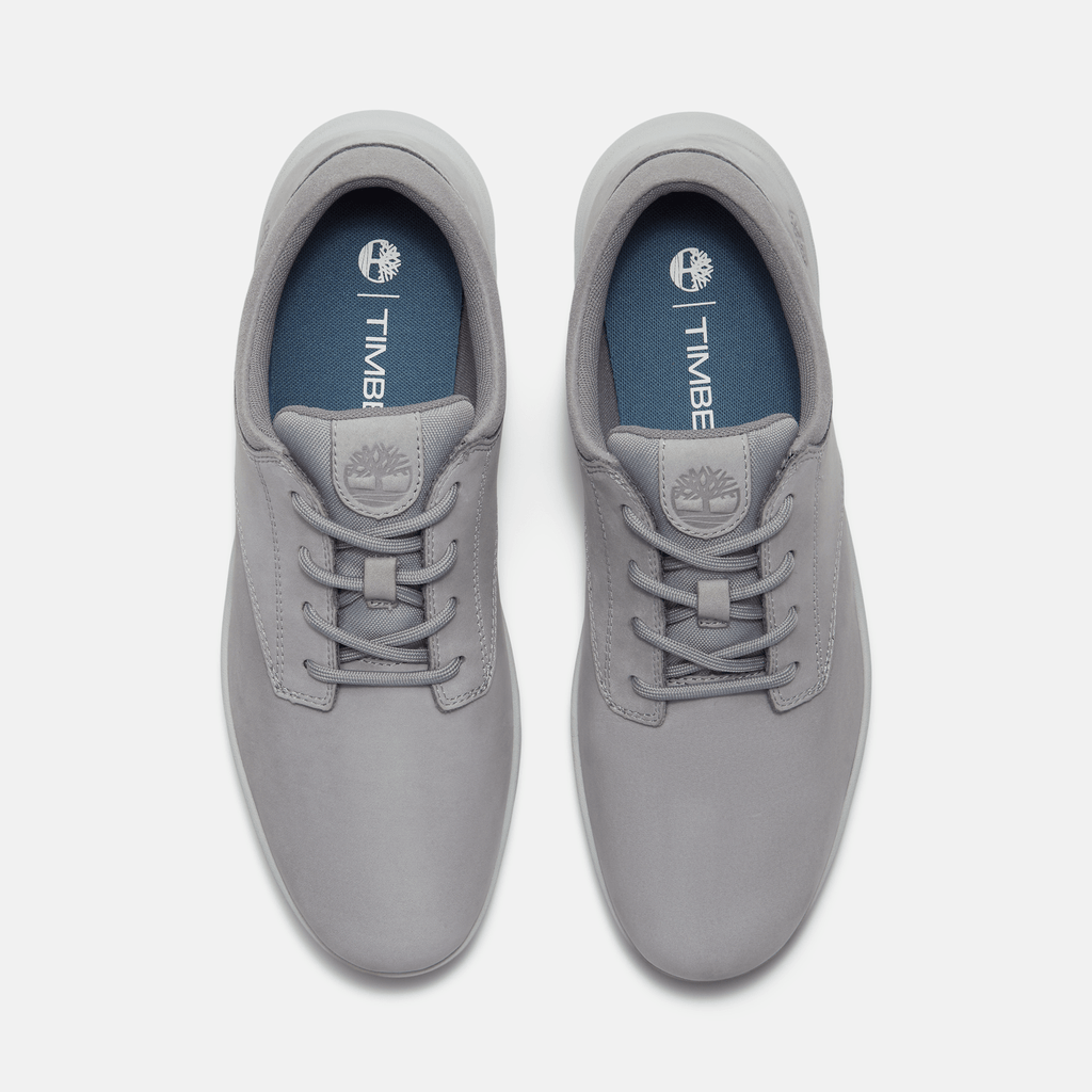 Mens Timberland Parker Street Sneaker TBL Light Grey Nubuck ALT2