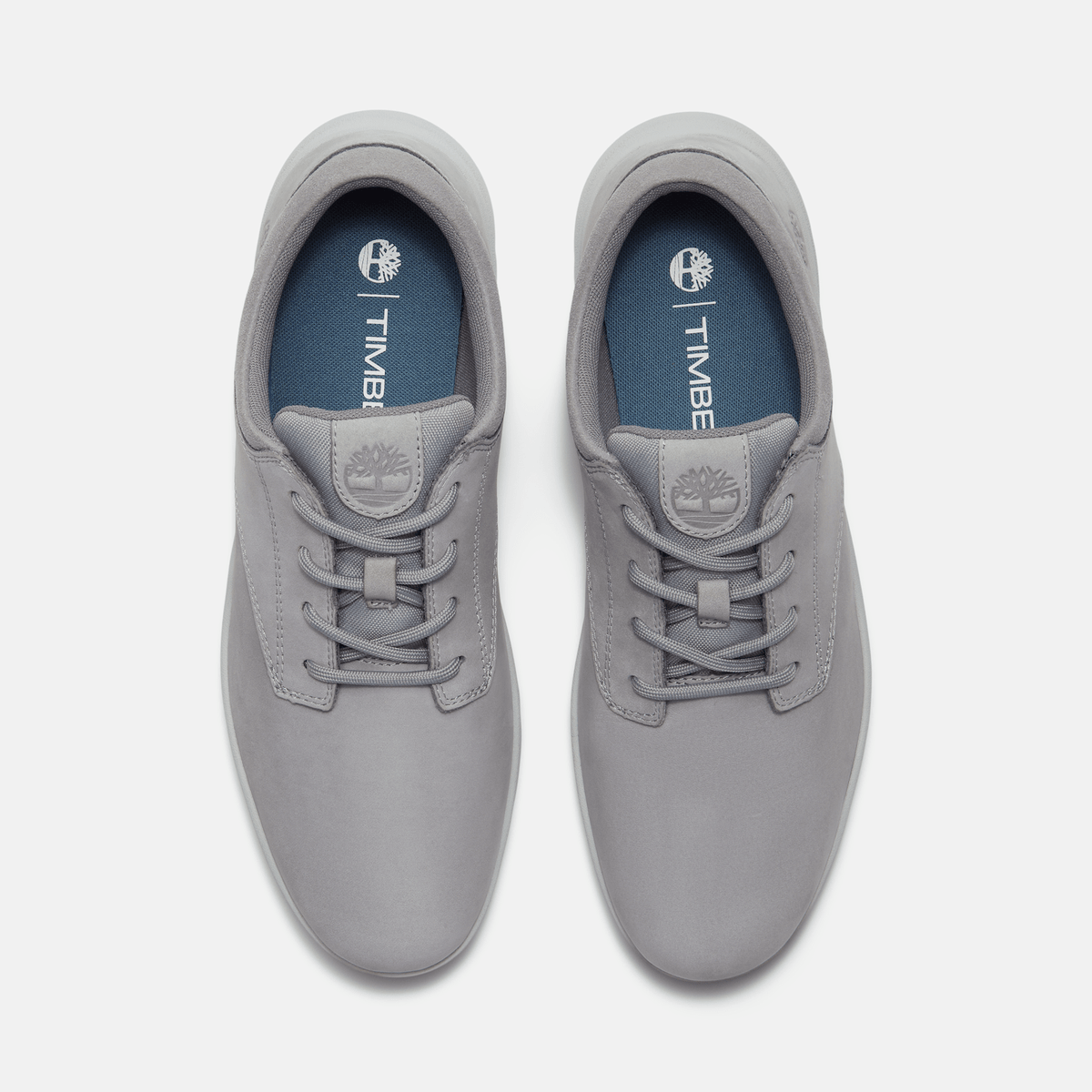 Mens Timberland Parker Street Sneaker TBL Light Grey Nubuck ALT2