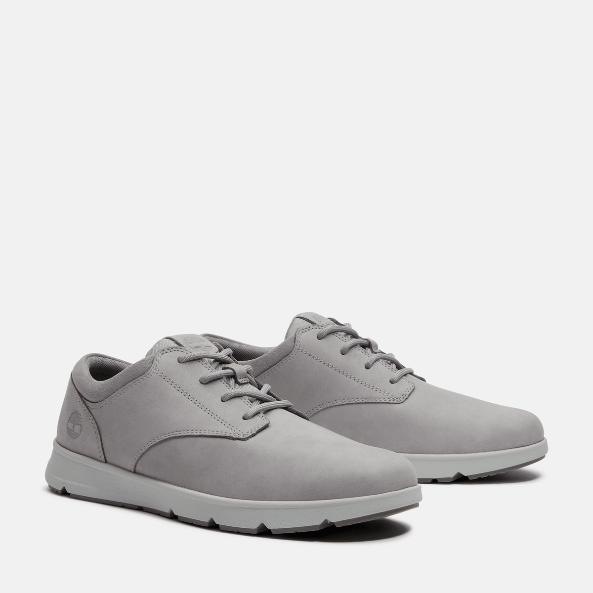 Mens Timberland Parker Street Sneaker TBL Light Grey Nubuck ALT4