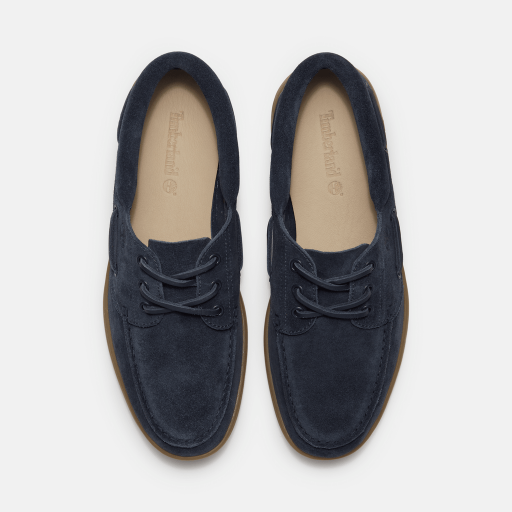Mens Timberland Portofino Pier Boat Shoe TBL Navy Suede ALT2