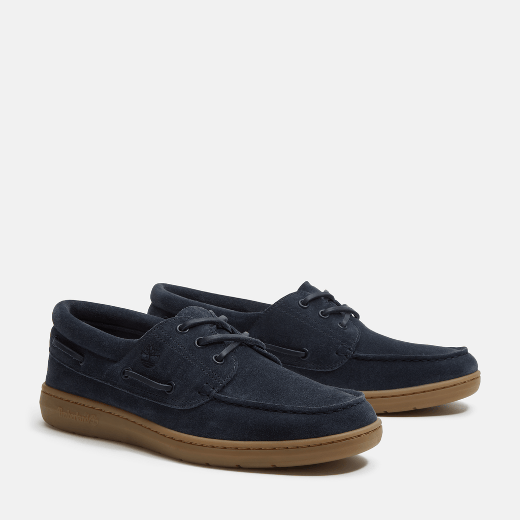 Mens Timberland Portofino Pier Boat Shoe TBL Navy Suede ALT4