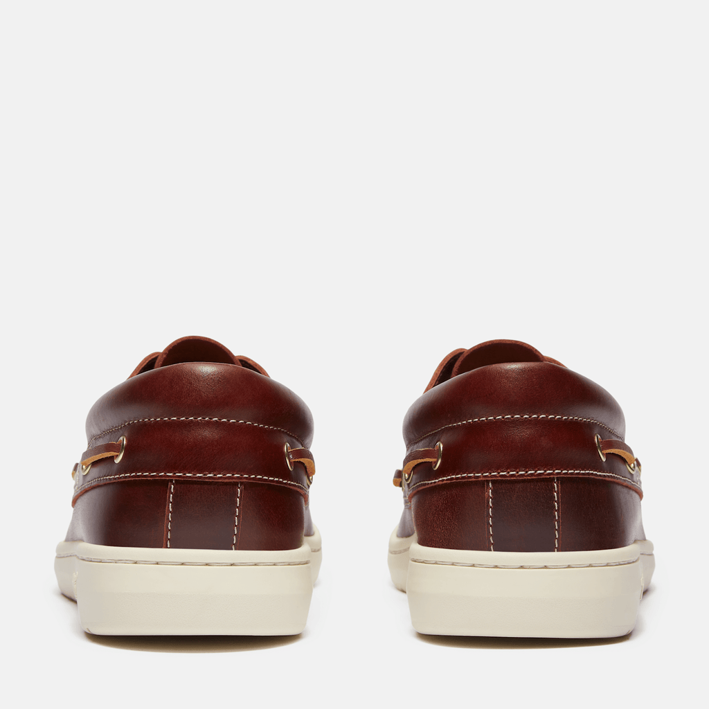 Mens Timberland Portofino Pier Boat Shoe TBL Burgundy FullGrain ALT5