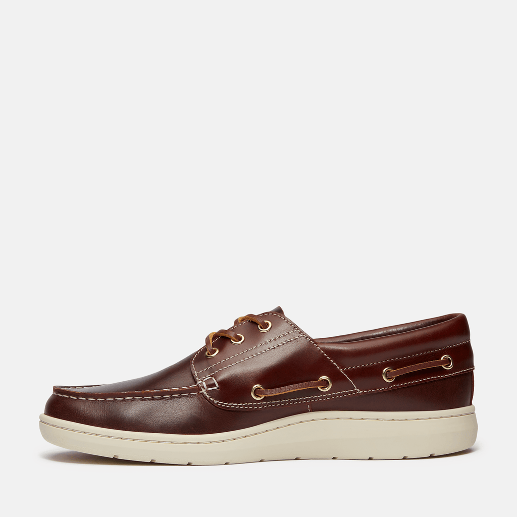 Mens Timberland Portofino Pier Boat Shoe TBL Burgundy FullGrain ALT6