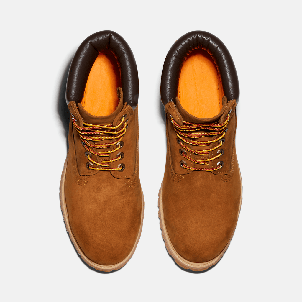 Mens Timberland Premium 6Inch Waterproof Boot TBL Dark Wheat Nubuck ALT2
