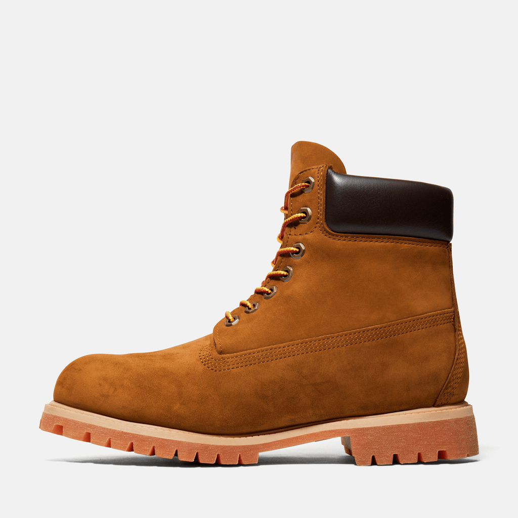 Mens Timberland Premium 6Inch Waterproof Boot TBL Dark Wheat Nubuck ALT6