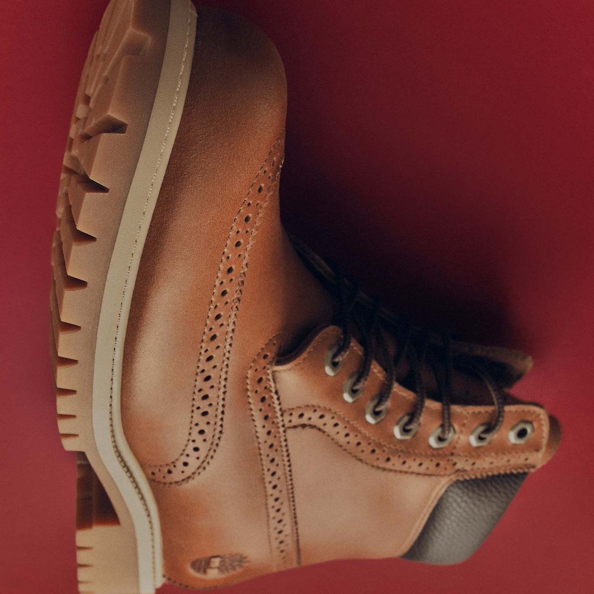 Mens Timberland Premium 6Inch Waterproof Boot TBL Rust FullGrain ALTB