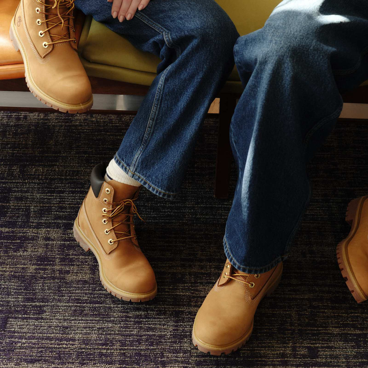 Mens Timberland Premium 6Inch Waterproof Boot TBL Wheat ALTC