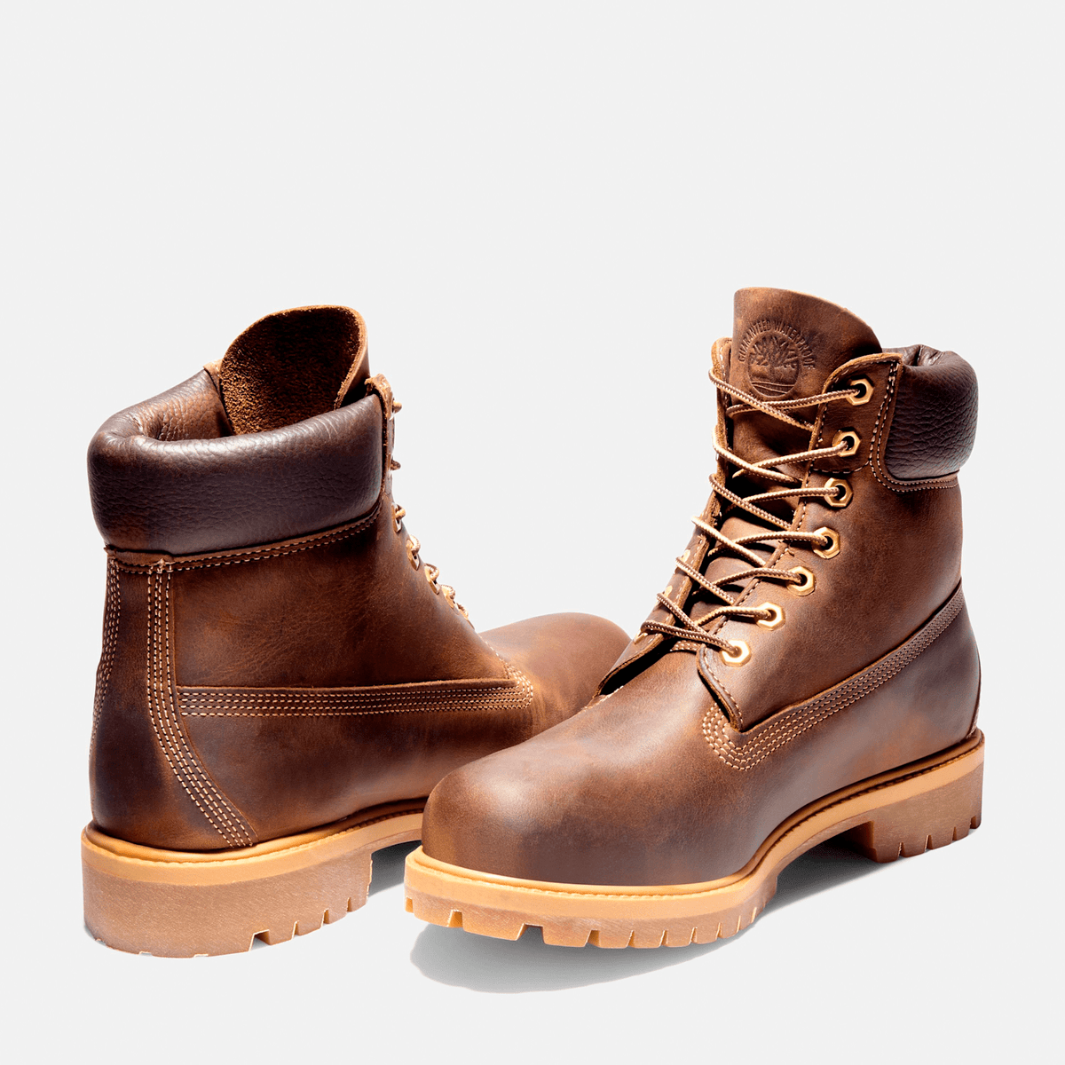 Mens Timberland Premium 6Inch Waterproof Heritage Boot TBL Medium Brown FullGrain ALT5