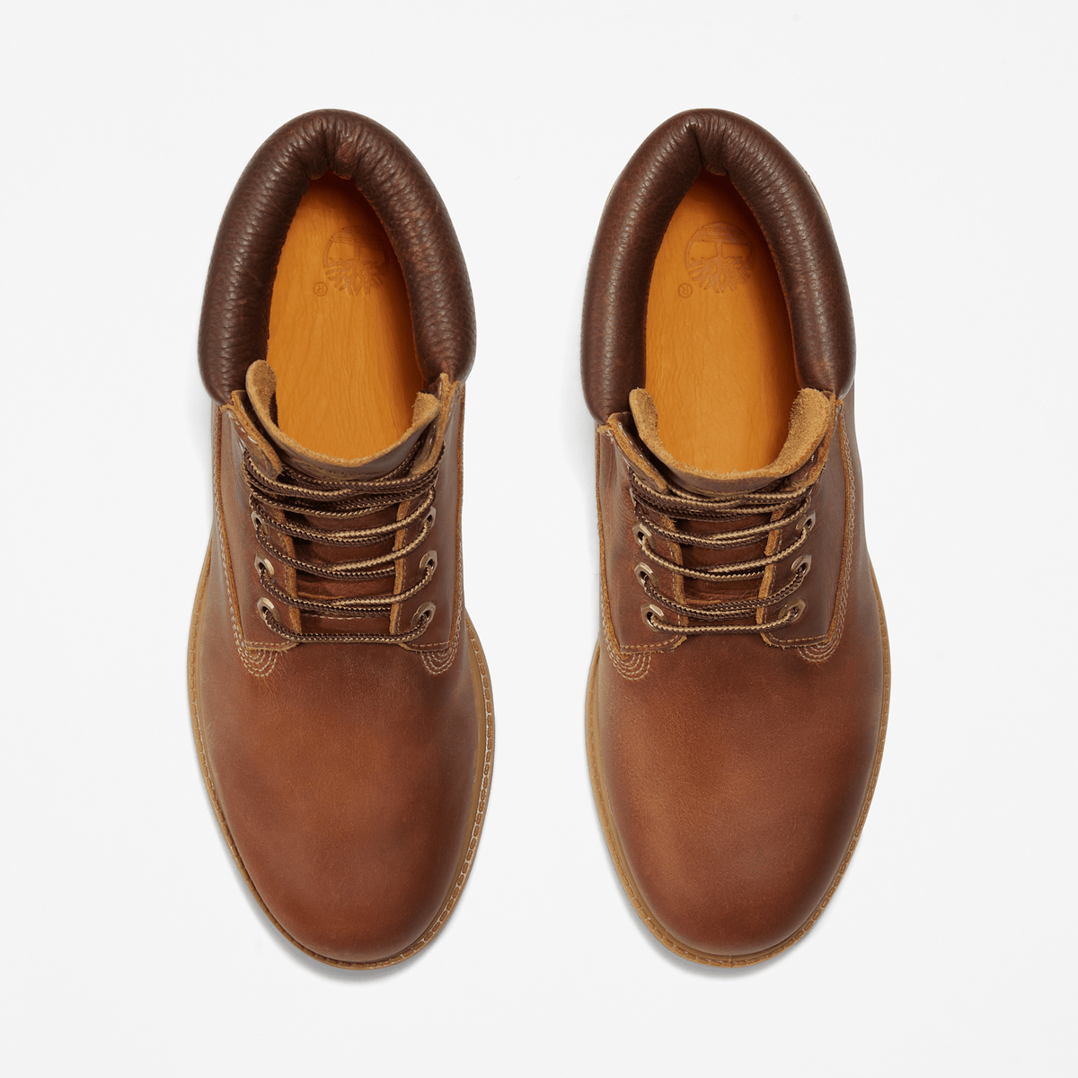 Mens Timberland Premium 6Inch Waterproof Heritage  Boots TBL Medium Brown Nubuck ALT2