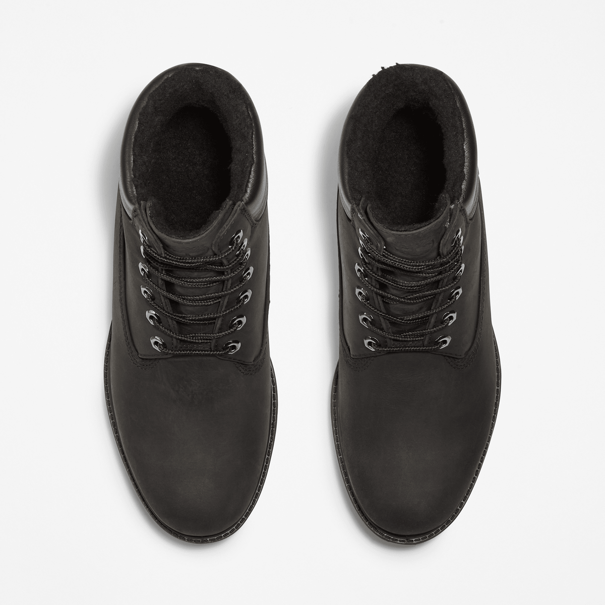 Mens Timberland Premium 6Inch Waterproof WarmLined Boot TBL Black ALT2