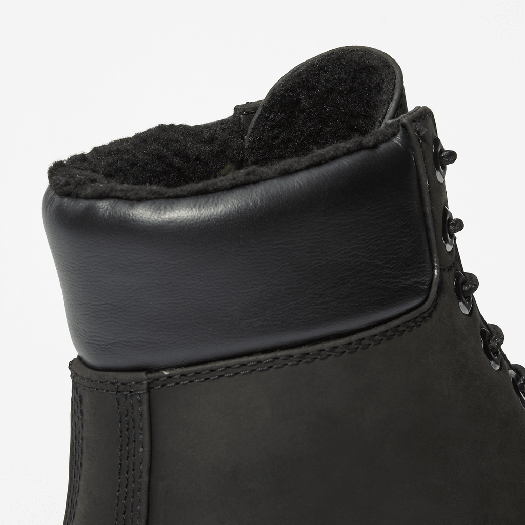 Mens Timberland Premium 6Inch Waterproof WarmLined Boot TBL Black ALT7