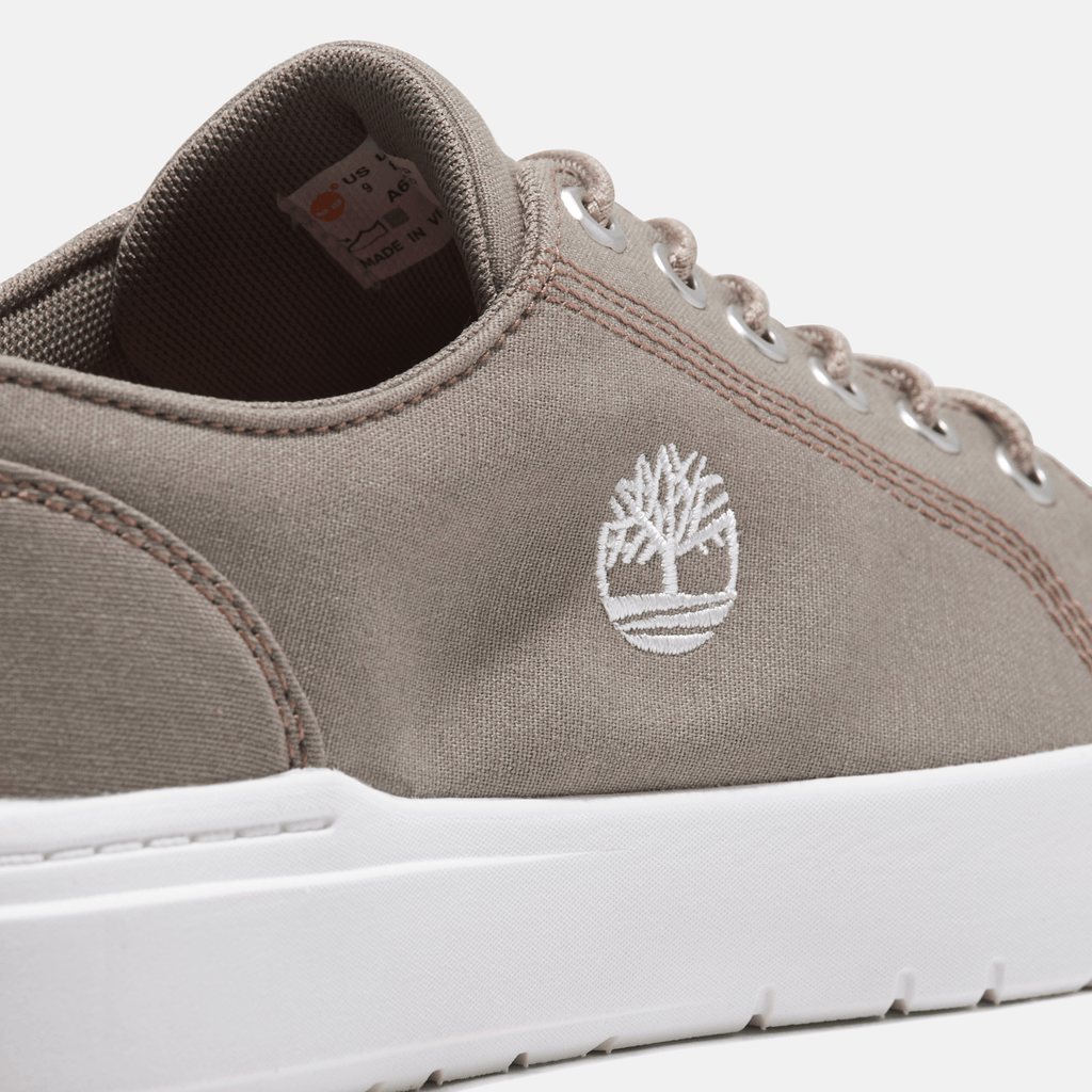 Mens Timberland Seneca Bay Sneaker TBL Light Taupe Canvas ALT7