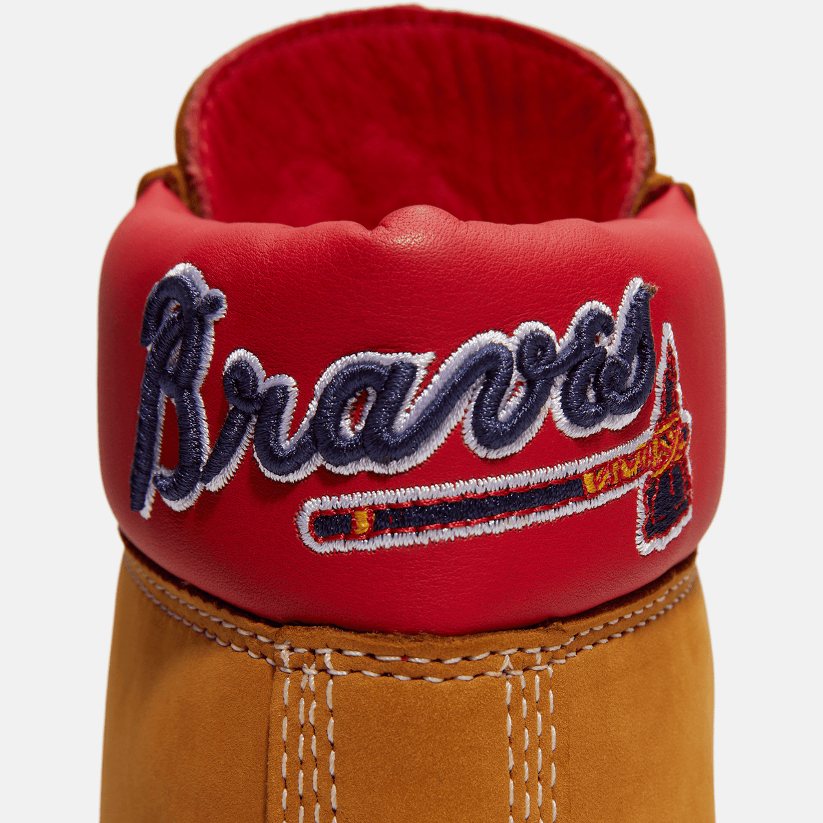 Mens Timberland x New Era Braves 6Inch Waterproof Boot TBL Wheat Braves ALT9