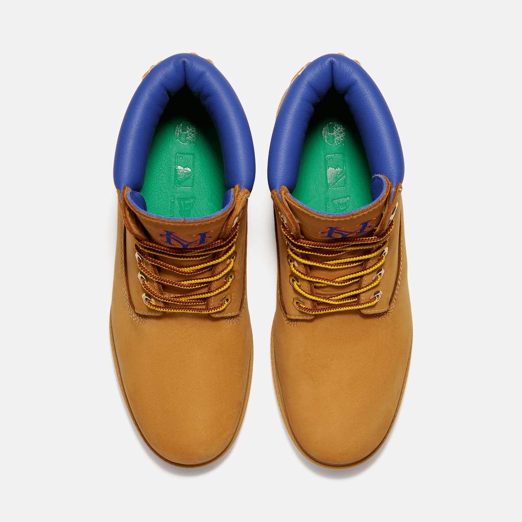 Mens Timberland x New Era Mets 6Inch Waterproof Boot TBL Wheat Mets ALT2