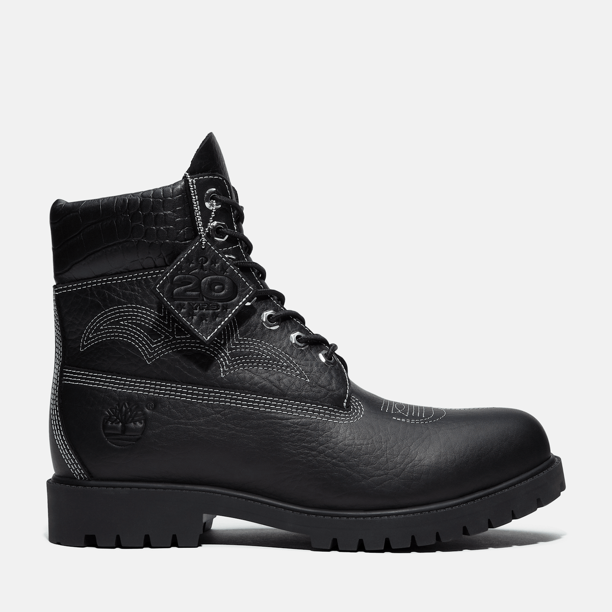 Mens Timberland x Sneaker Politics 6Inch Waterproof Boot TBL Black FullGrain HERO