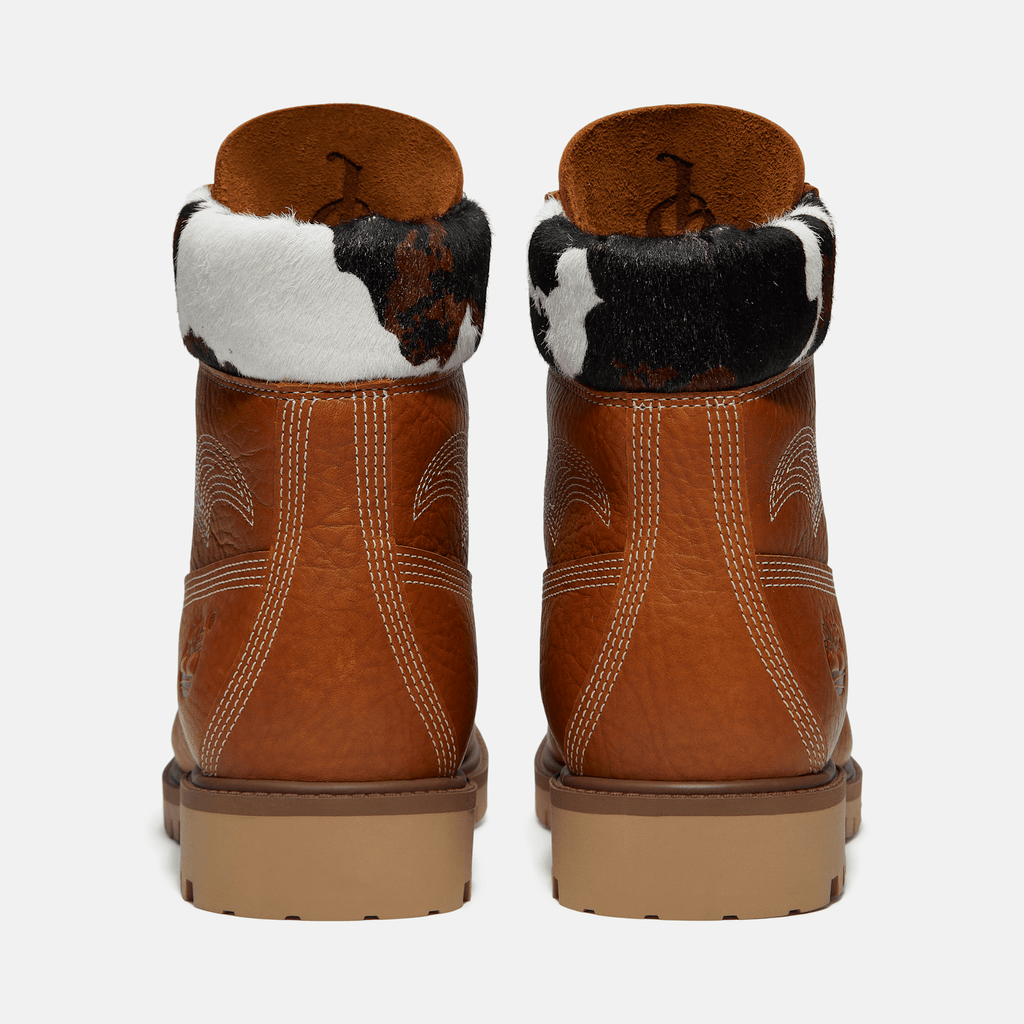 Mens Timberland x Sneaker Politics 6Inch Waterproof Boot TBL Rust FullGrainPrint ALT5