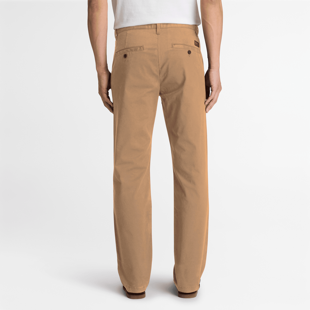 Mens Topsfield Straight Twill Chino Pant TBL Earth Brown ALT8