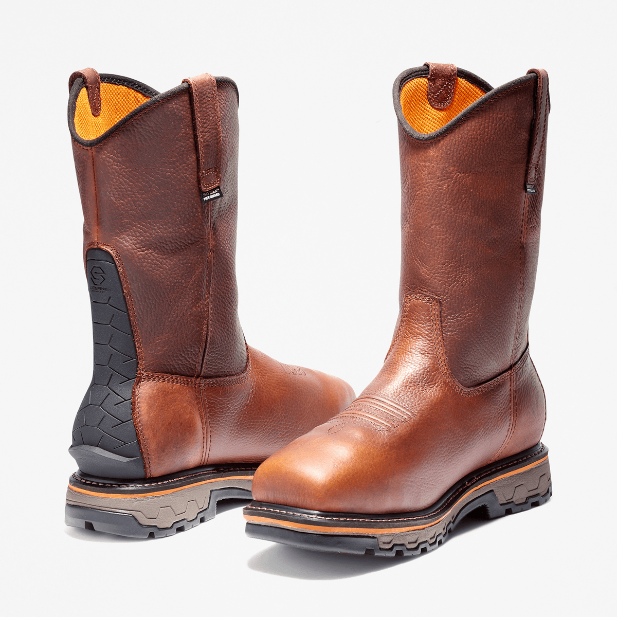 Mens True Grit Met Guard Composite Toe Waterproof Work Boot TBL Autumn Brown ALT5