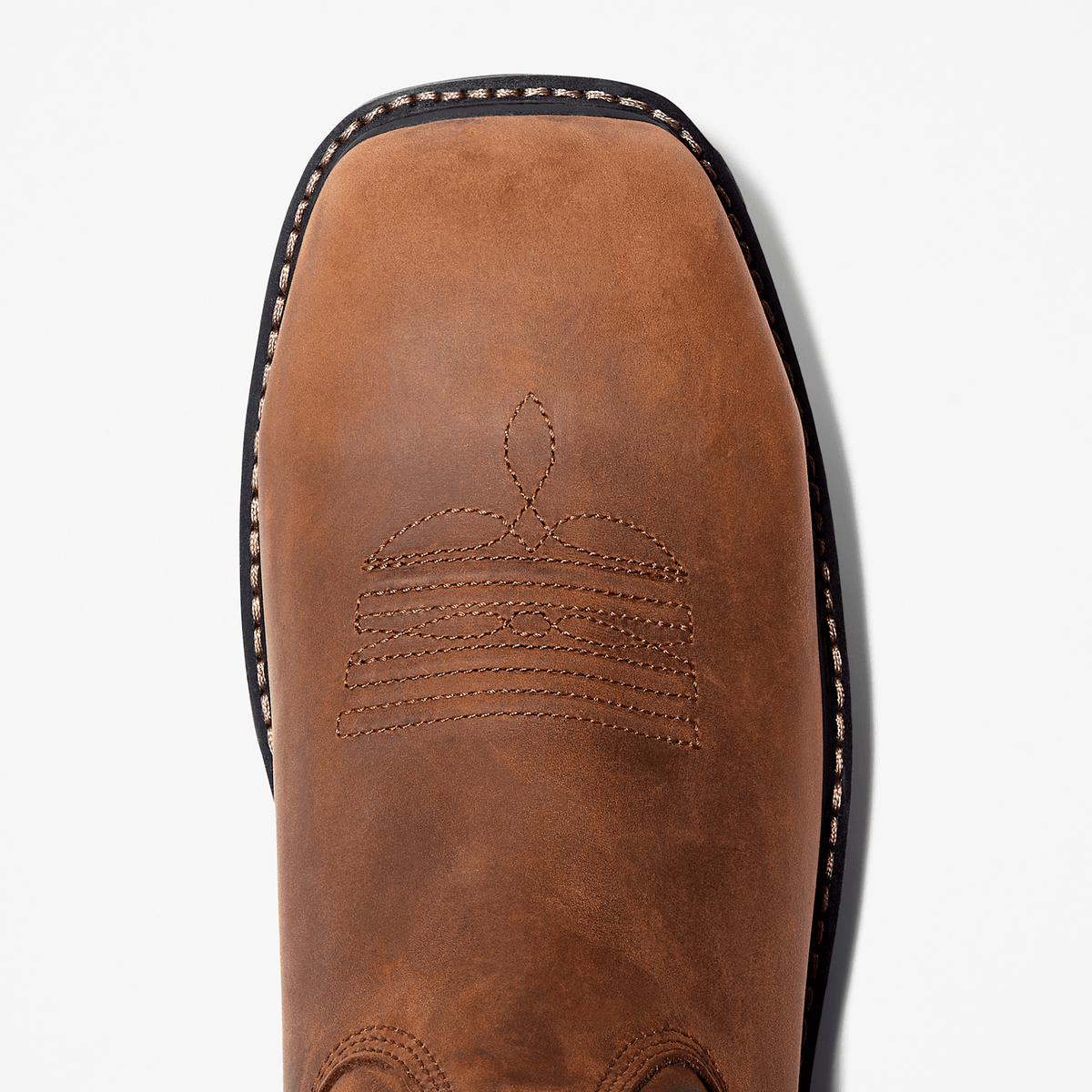 Mens True Grit Pull On Composite Toe Waterproof Work Boot TBL Earth Brown ALT2