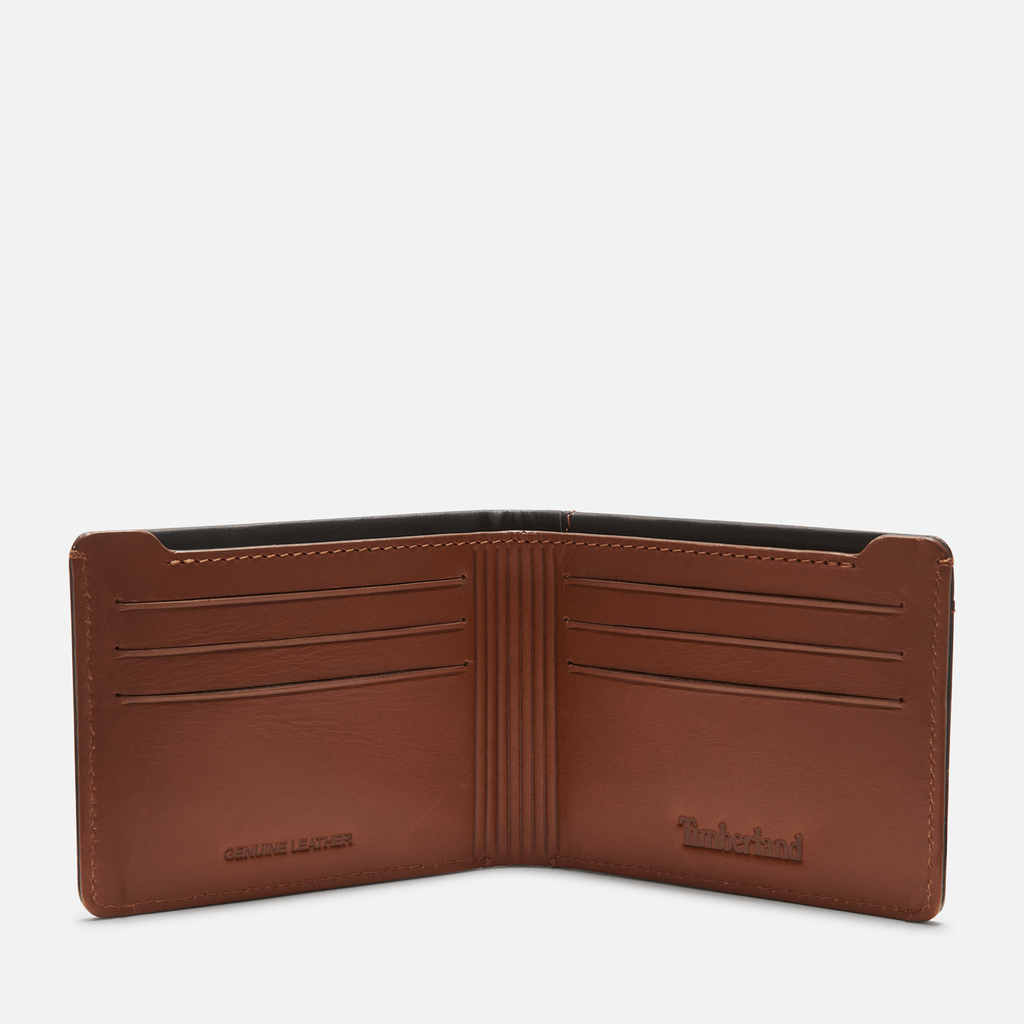 Mens TwoTone Billfold with Back ID TBL Black ALT1