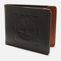 Mens TwoTone Billfold with Back ID TBL Black HERO