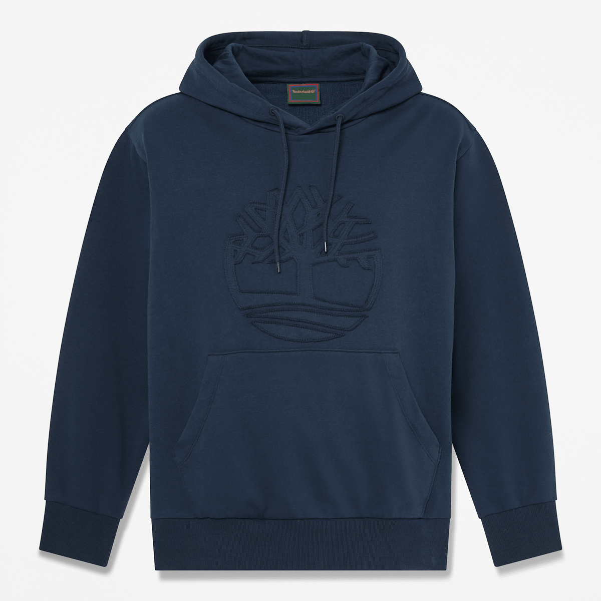 Mens Wareham Tree Logo Patch Hoodie TBL Dark Sapphire HERO