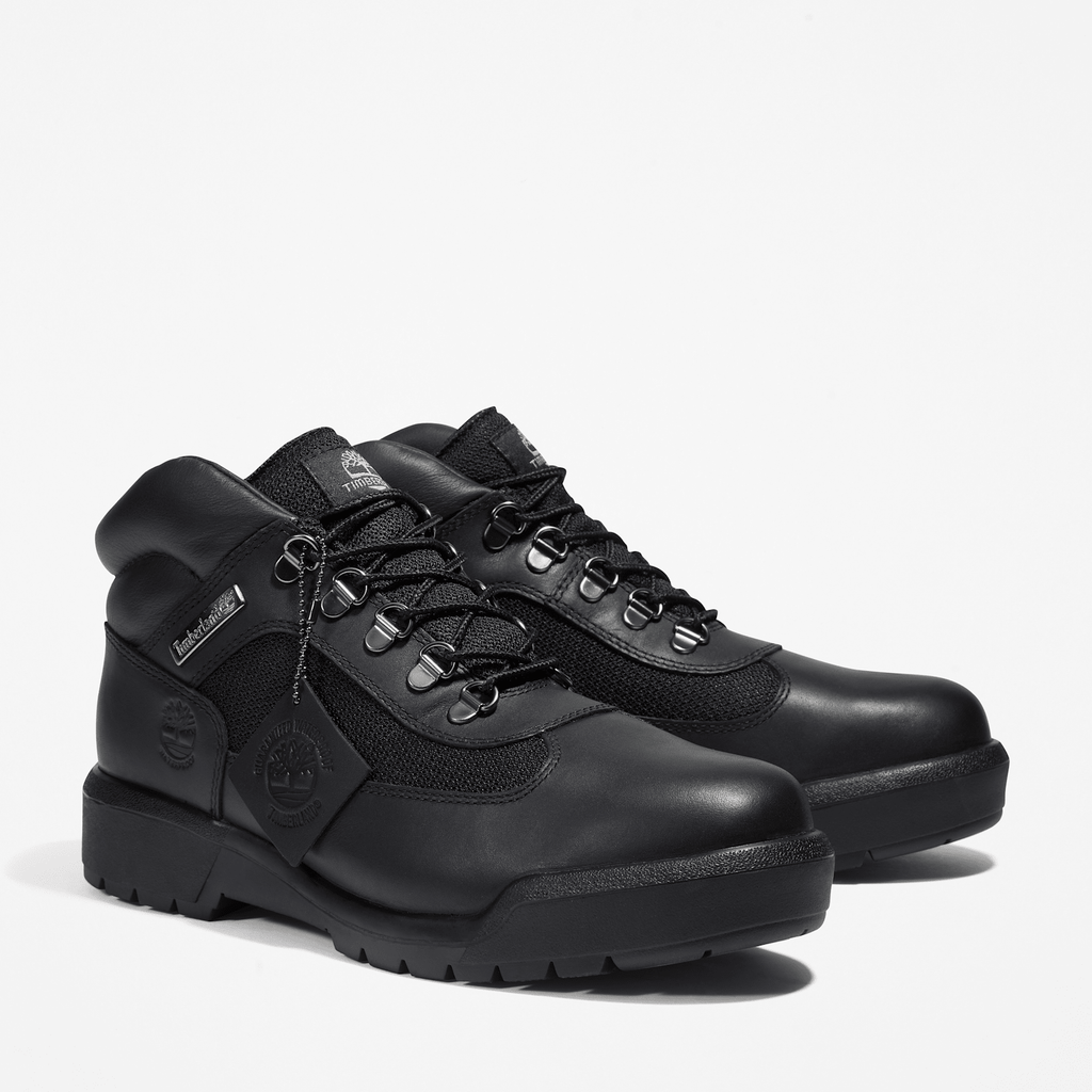 Mens Waterproof Field Boot TBL Black FullGrain ALT4
