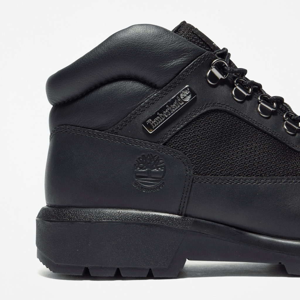 Mens Waterproof Field Boot TBL Black FullGrain ALT7